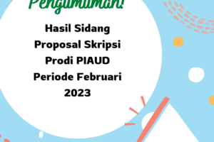 Pengumuman! (1)