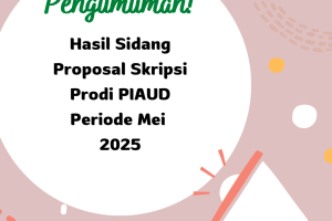 Pengumuman!
